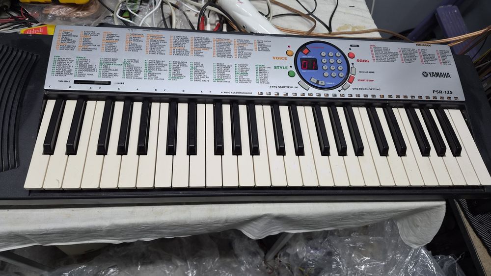 Yamaha psr 125 синтезатор
