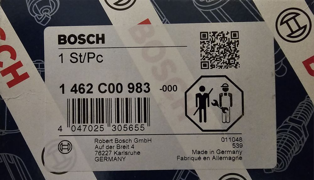 Редукційний клапан ПНВТ Bosch 1 462 C00 983