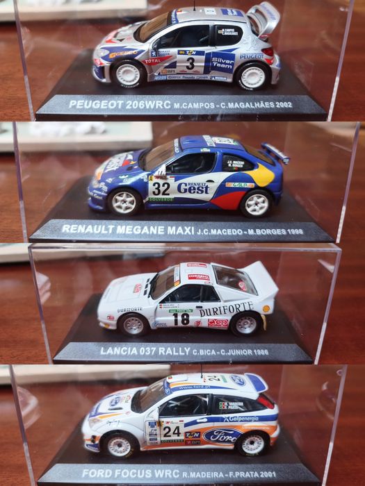 Miniaturas "Os Nossos Campeões de Rally Portugal"