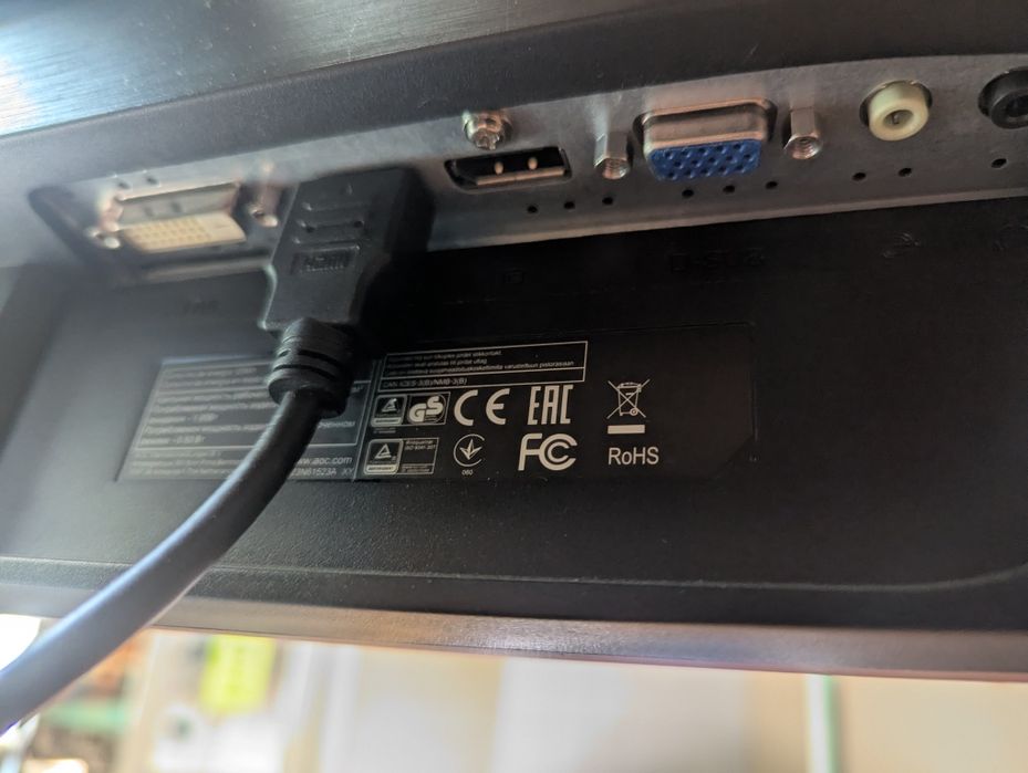 Монитор aoc 24g2460pf 144hz