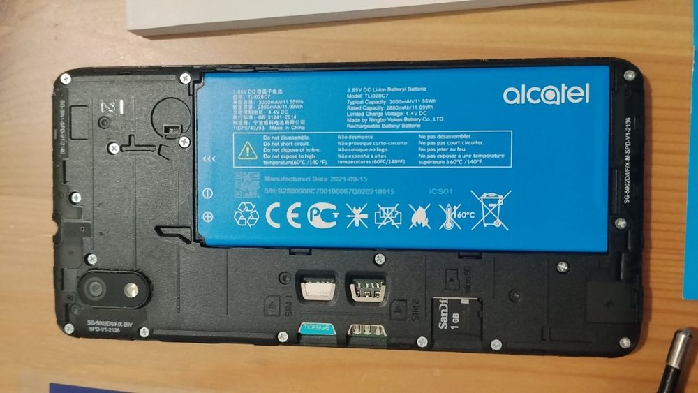 Alcatel 1b Android 10