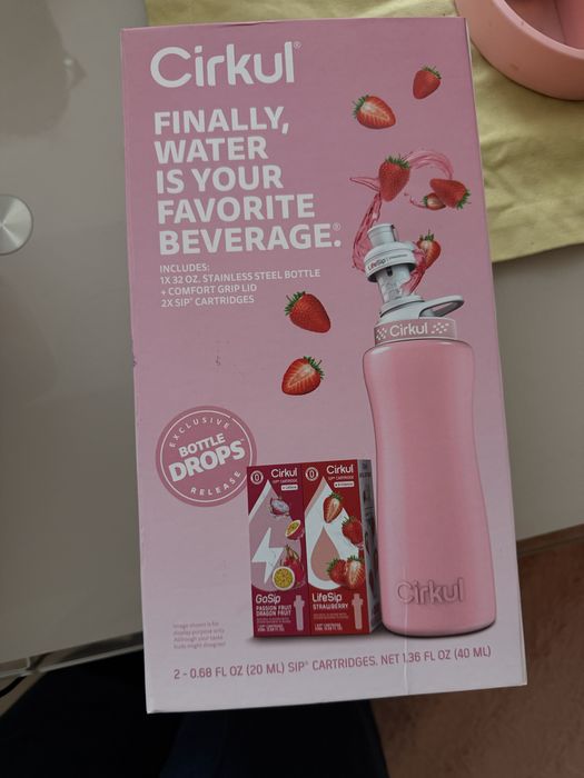 Пляшка Cirkul з нержавіючої сталі