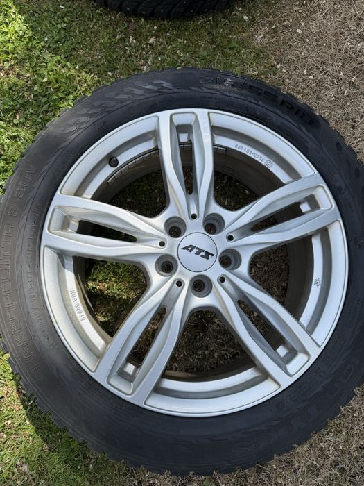 Koła 5x108 R18 Opony zimowe z kolcami 215/55
