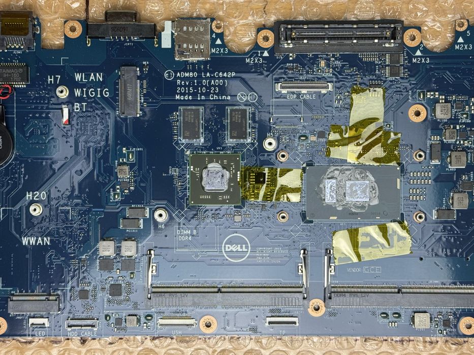 Материнська плата i7-6600U, i5-6300U Dell Latitude E5570
