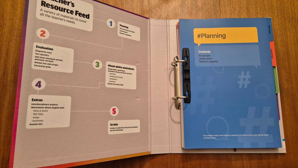 Vendo Dossier do Professor e Manual Inglês #ENGLISH 10, 10º Ano - NOVO