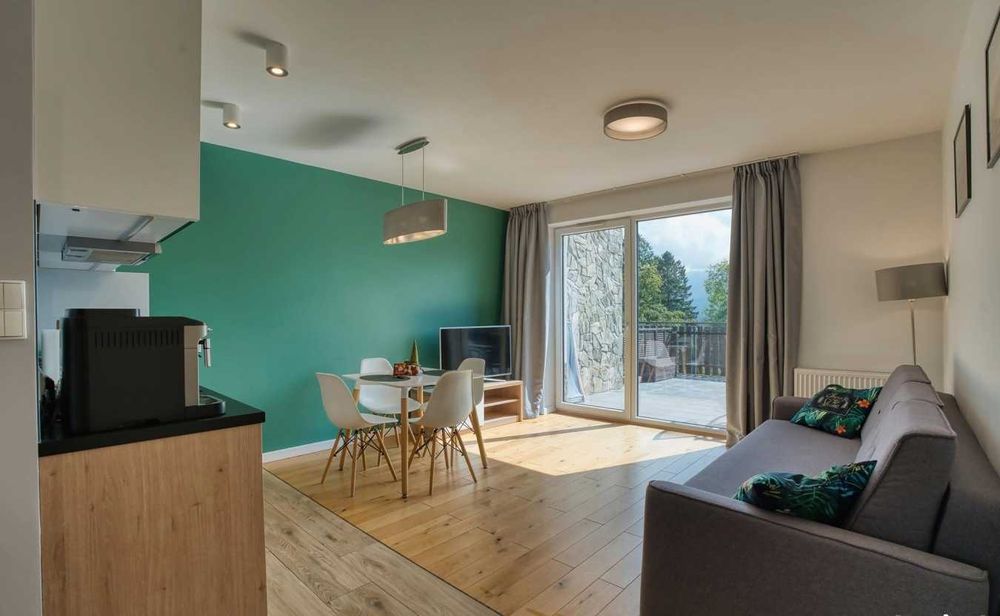 Apartament z tarasem i pięknym widokiem