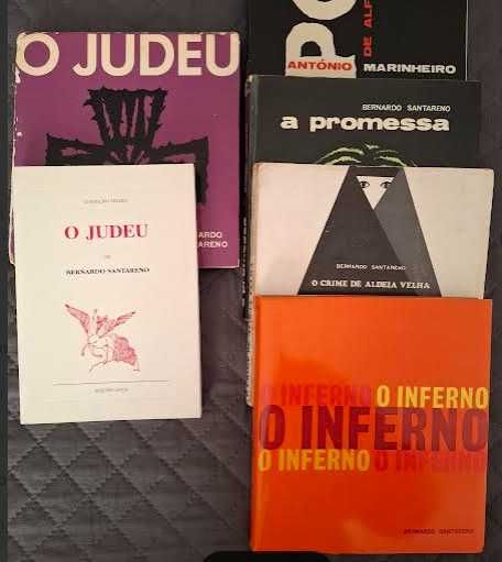 Vários livros de teatro, de dramaturgos portugueses