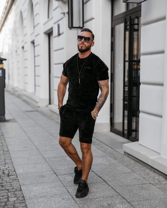 Komplet męski Eteni czarny O la voga L