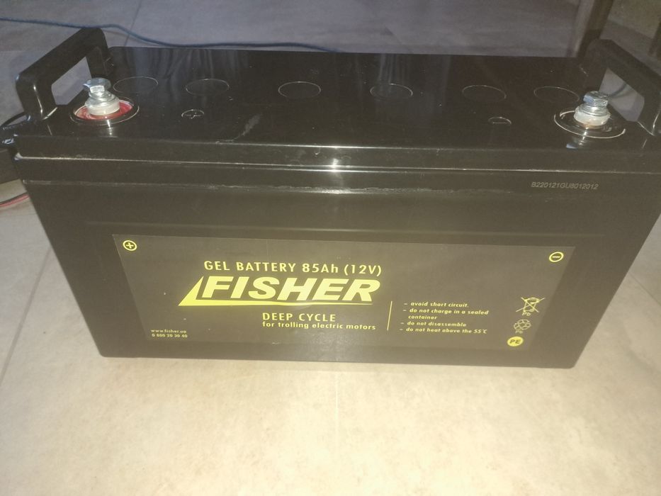 Продам гелевый аккумулятор Fisher