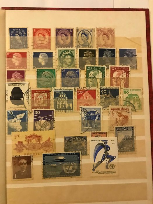 selos antigos diversos - lotes 13, 14 e 15