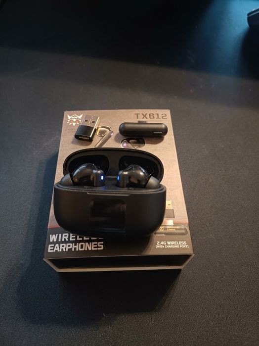 Auriculares gaming ONIKUMA TX612 sem fios, 2,4 GHz e Bluetooth