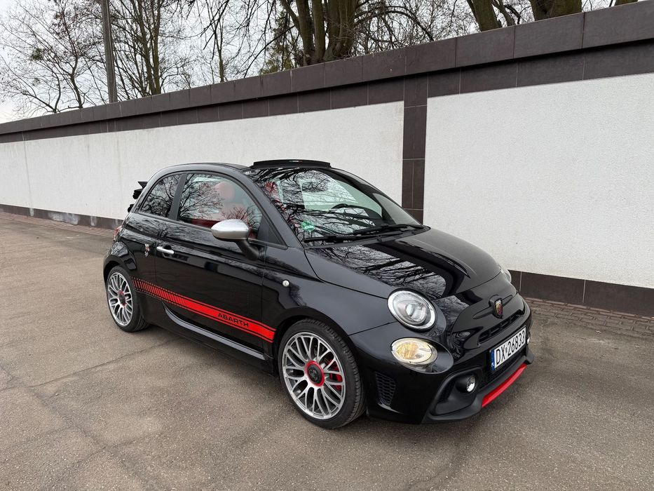 Abarth 500 595 competizione 165km manual mega wersja świetny stan! cabrio