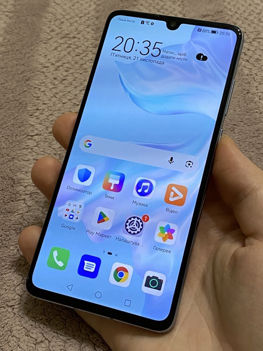 Флагман Телефон Huawei P30 6/128gb NFC