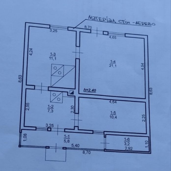 Продається затишний будинок в с.Спас ..