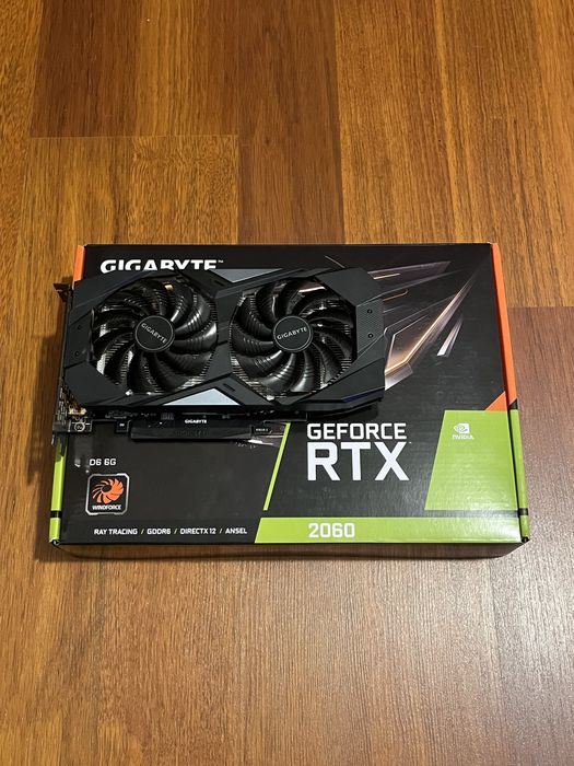 RTX 2060 6GB Gigabyte Windforce — Caixa Original | Envio CTT