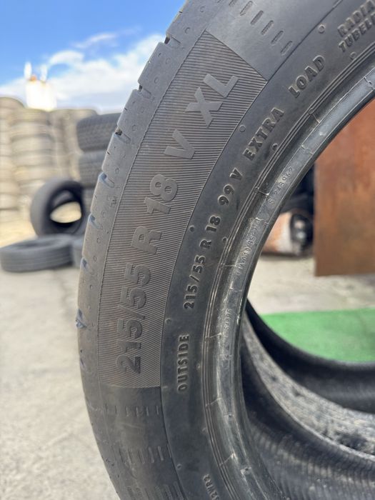 Шини Continental ContiEcoContact 5 215/55r18 Літо Склад б/у