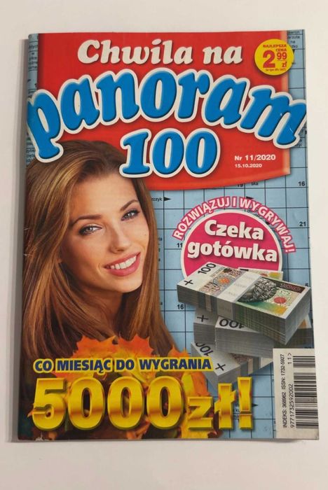 Panoram 100 krzyżówka Nr 11/2020 Chwila na panoramę NOWA gazeta