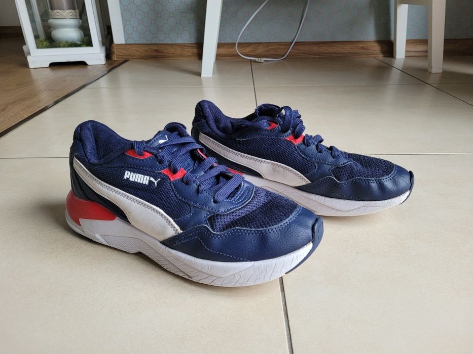 Buty sneakersy chłopięce puma x-ray Speed lite młodzieżowe z siatki 38