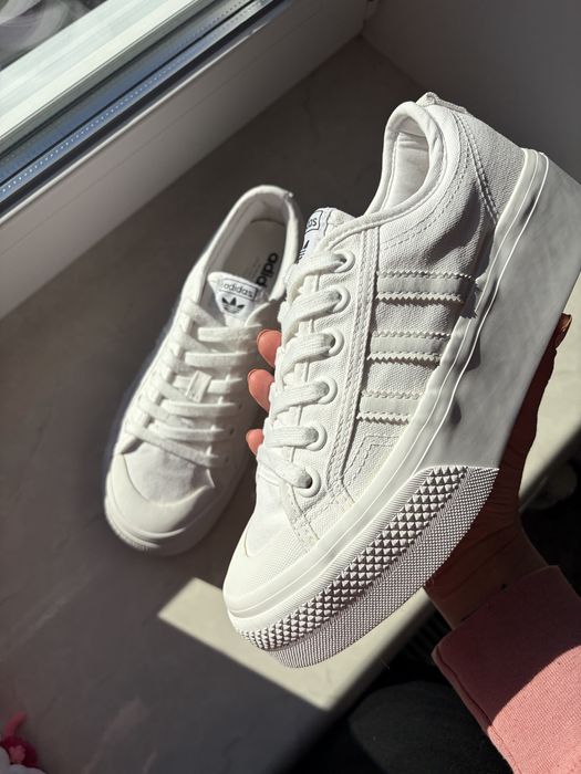 Кросівки Adidas Nizza Platform W FV5322 — оригінал, ідеальний стан