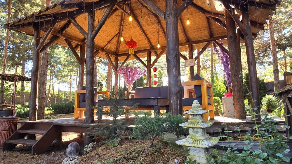 Оренда будинку подобово. Басейн. Чан  Лес  Баня  Сапы  Каякі