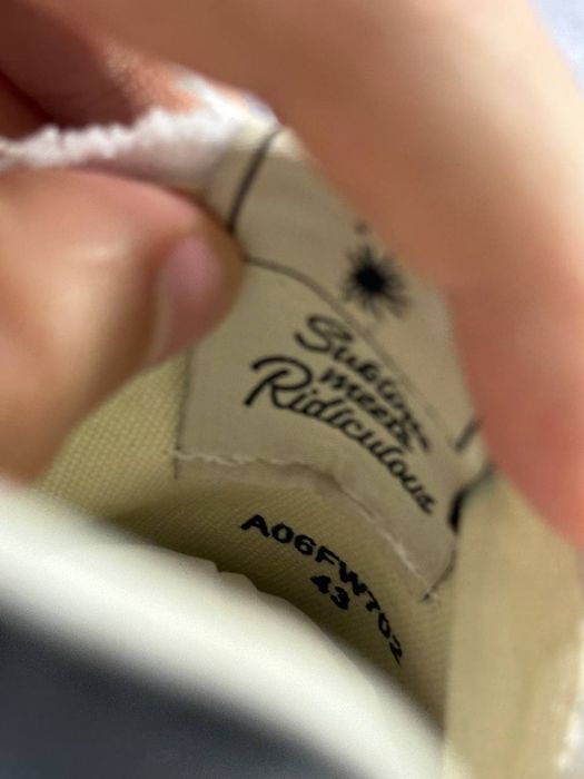 MMY Maison Mihara Yasuhiro BLAKEY черные белые opium archive distress