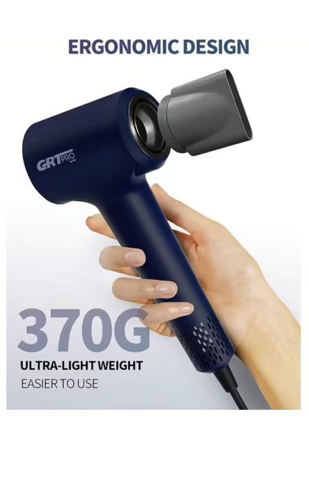 Міні фен-іонний для волосся GRT Pro (сірий)