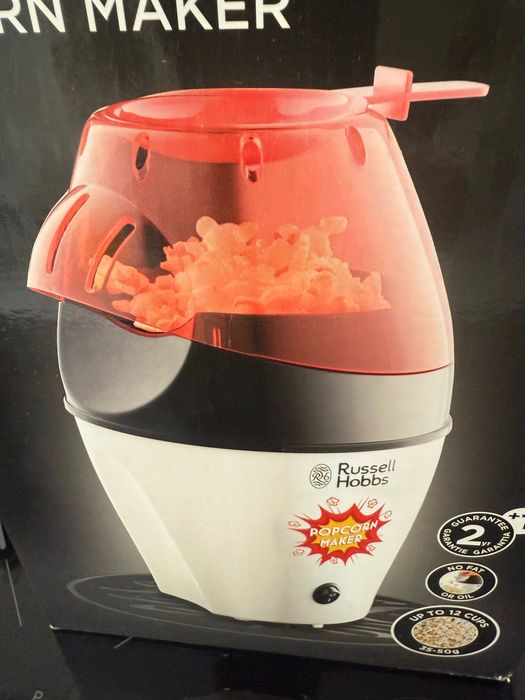 Máquina pipocas sem óleo