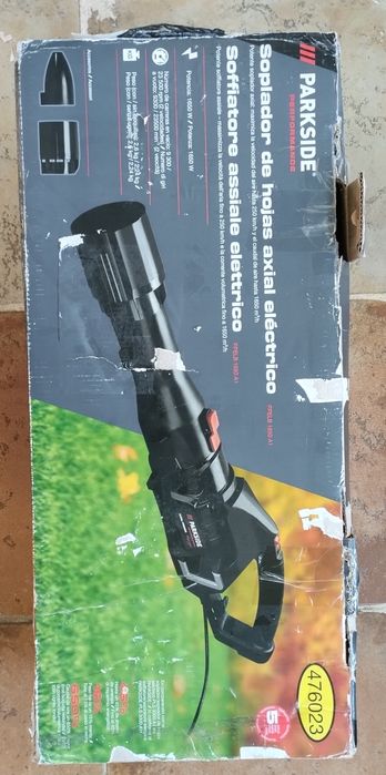 Soprador elétrico Parkside Performance 1650W