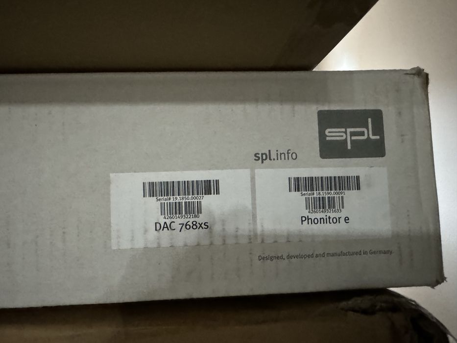 Spl Phonitor E підсилювач/дак для навушників.