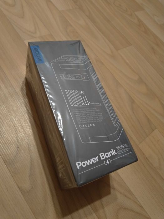 Павербанк 100W 50000mAh QOOVI 20V для Ноутбуків, Лептопів, роутерів