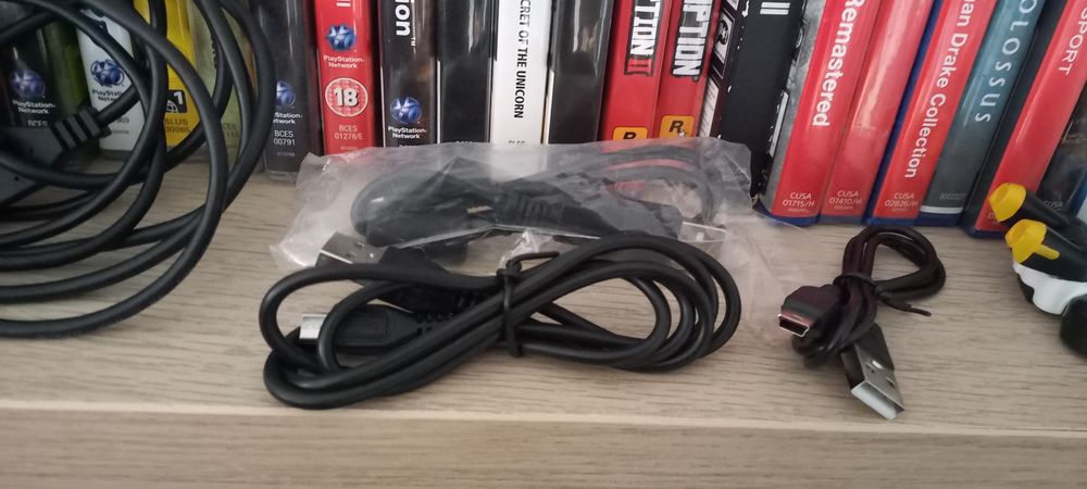 Cabos para comandos Playstation 3