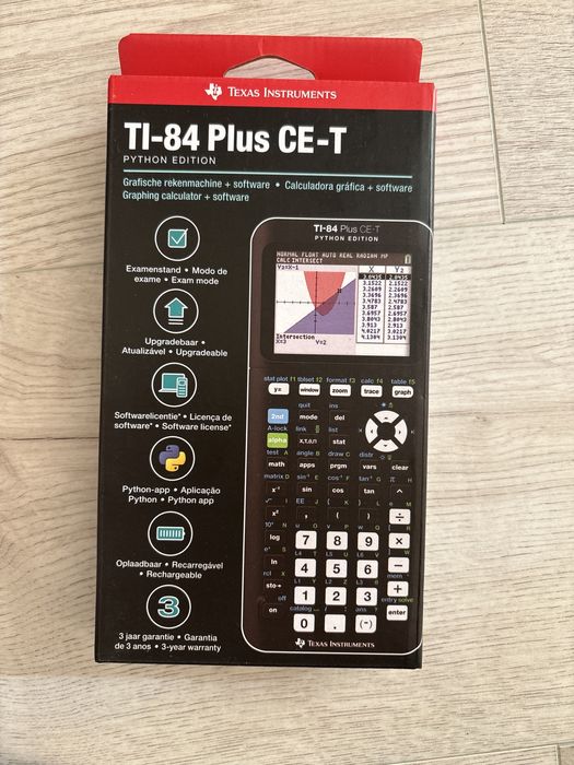 Texas instrument ti 84 plus cet python