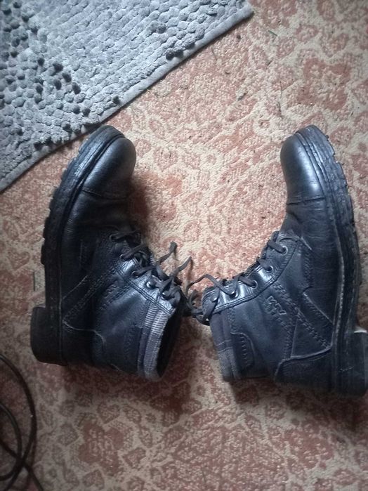 Ботінки шкіряні зимові AM розмір 42