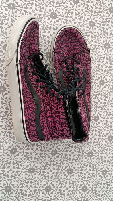 Buty vans fioletowe
