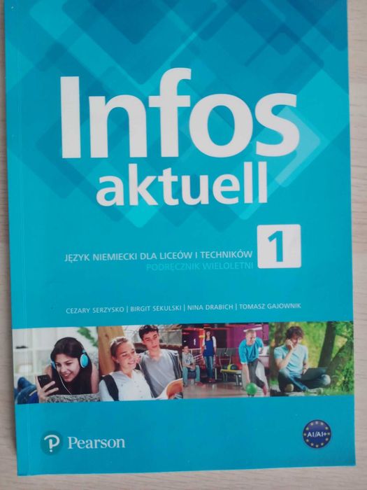 Podręcznik do niemieckiego "Infos aktuell" klasa 1