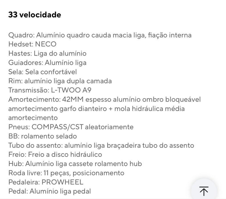 Bicicleta Raleigh roda 27,5