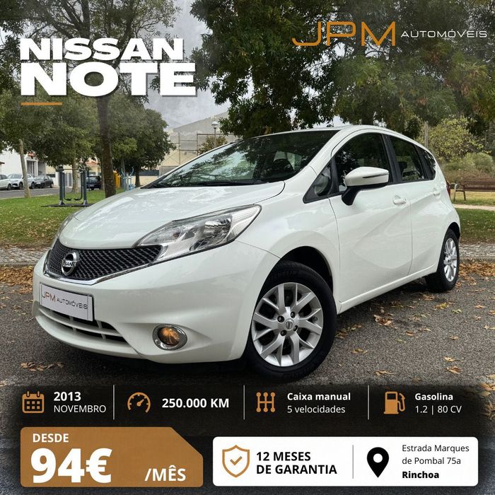 Nissan Note 1.2i Acenta - Nacional - Garantia