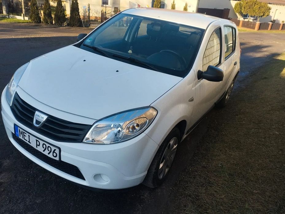 Dacia Sandero 1.2 benzyna 2009 r Klima Ładna z Niemiec