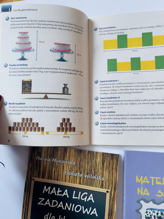 Zestaw matematyka klasa 4-6 kangur mała liga zadaniowa zbiór zadań