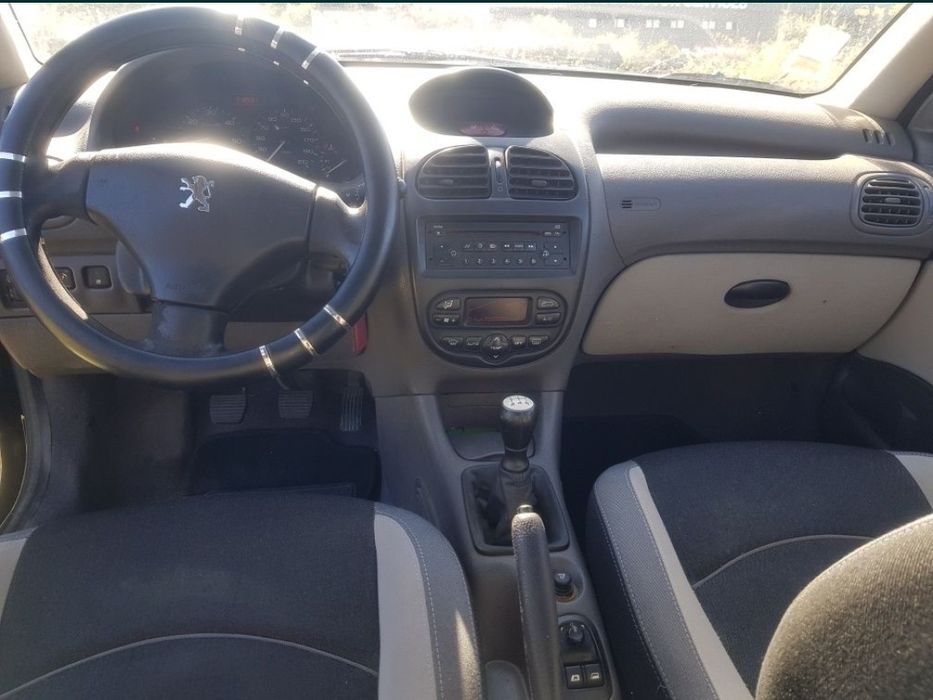 Peugeot 206 1.6hdi black e silver