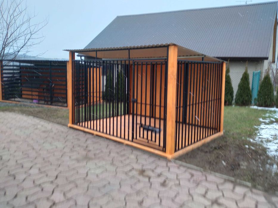 Kojec dla psa konstrukcja wzmocniona , szybka realizacja