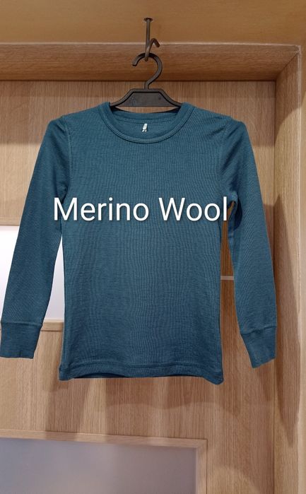 Bluzka koszulka termiczna wełniana, Merino Wool wełna Reflex 98/104