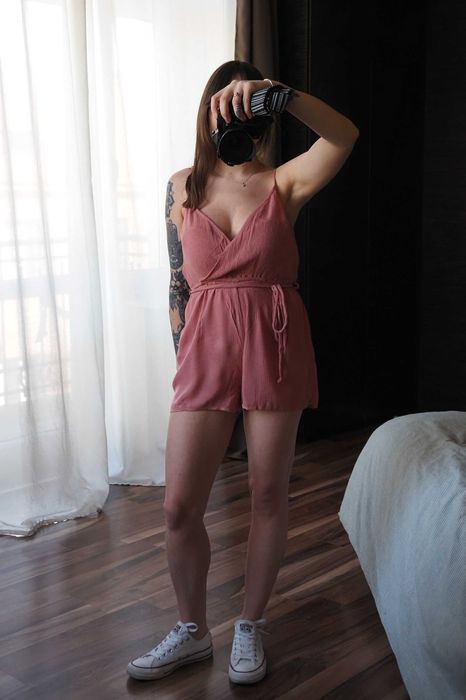 Krótki kombinezon letni ASOS 34 xs wiskoza