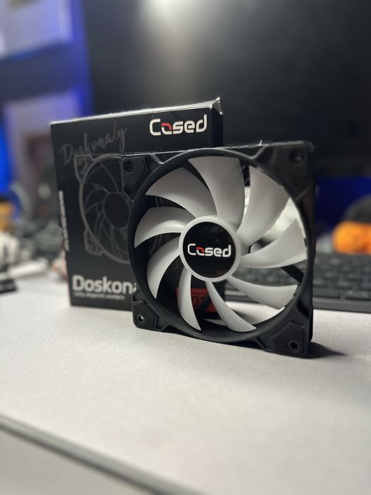 Wentylator komputerowy RGB Cased 120mm 4pin
