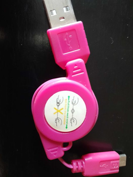 Cabo extensível usb