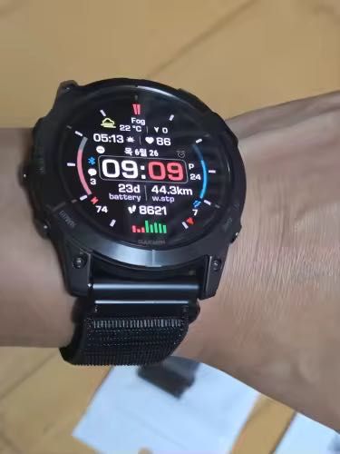 Нейлоновий ремінець на липучці для Garmin QuickFit 22 мм / 26 мм