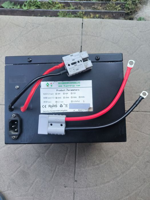 Аккумулятор 72 в , 20 Ам/ч