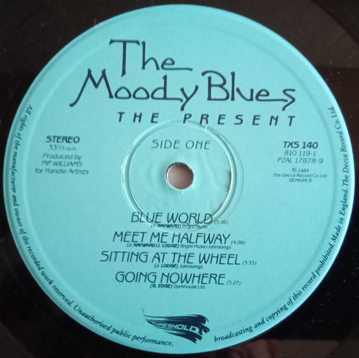 Moody Blues - - - - - The Present - - - - - LP