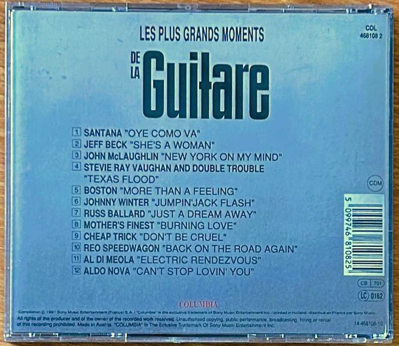 Guitar - The greatest guitar moments - 1991 - CD