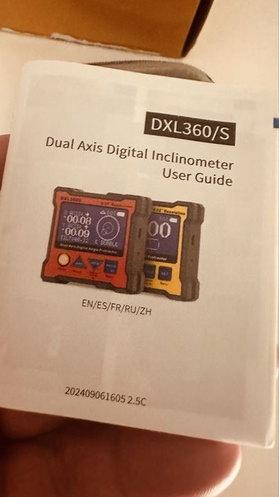 DXL360S Dual-Axis Digital Inclinometer Magnetico